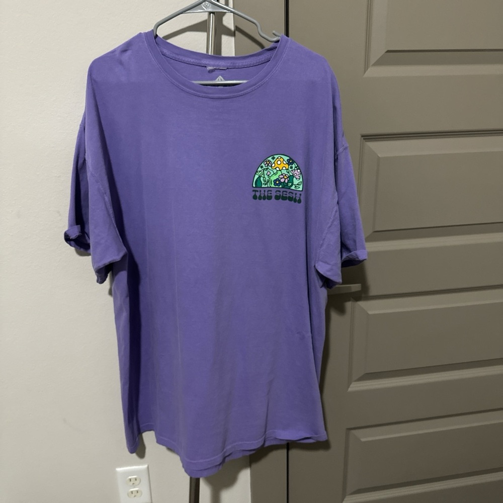 Purple Graphic T-Shirt